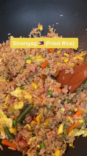 Filipino Sinangag Recipe with Mixed Vegetables