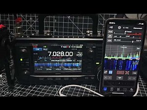 ICOM.IC-705 & SDR CONTROL - CW