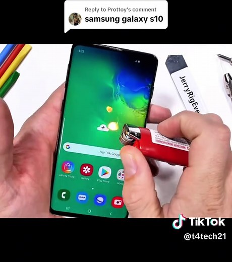 Samsung Galaxy S10 Durability Test Explained