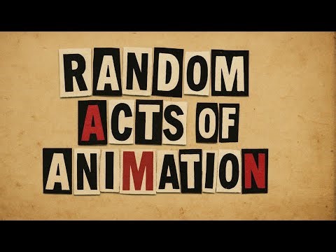 I'm making a stop-motion paper cutout cartoon live!