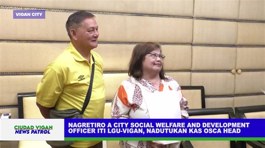 5.4K views · 99 reactions | NAGRETIRO A CITY SOCIAL WELFARE AND DEVELOPMENT OFFICER ITI LGU-VIGAN, NADUTUKAN KAS OSCA HEAD | Ciudad Vigan News Patrol | Facebook