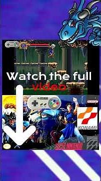 RANKING SUPER NINTENDO best KONAMI games - Konami got the MOST out of SNES as ANYONE.