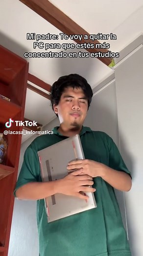 Humor informático: reacción de un estudiante de informática