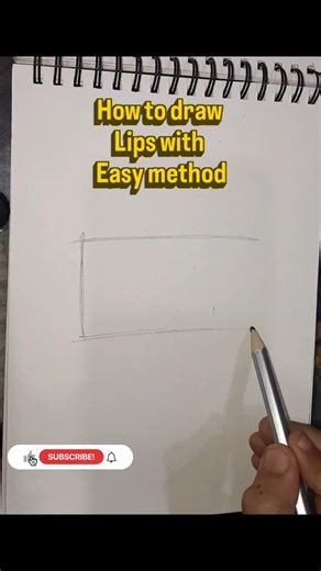 draw lips with easy method tutorial#art#drawing#tutorial#shading#sketch#trending#reels#lips#shorts