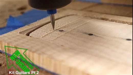 How to use CNC for cutting guitar necks & fretboards beginner tips & tricks