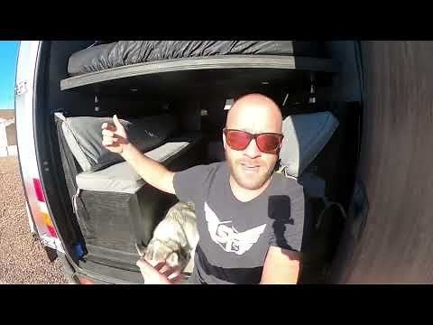 Van Life | Automatic Bed Lift Using Electric Linear Actuators
