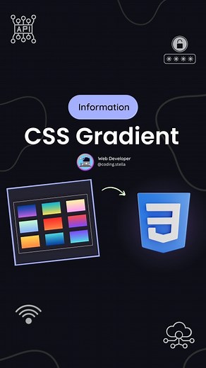Stella • Coding • HTML • CSS • JAVASCRIPT on Instagram: "CSS Gradient with Animation 🙄🤯 A CSS gradient is a background effect where colors transition smoothly from one to another 😇 👉 It's created using the CSS linear-gradient() or radial-gradient() functions, allowing for a variety of color blending effects on web pages. ✅ A CSS gradient is a background effect created by blending two or more colors seamlessly along a linear or radial direction. 🧑‍💻 Basic Syntax - .div { background: linear-