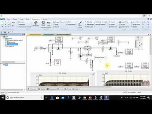 Snubber or RC circuit simulation