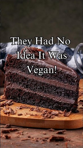 Vegan Triple Chocolate Cake (Tastes Like The Real Thing)