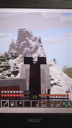 Кольцо гор окружает заснеженную сосновую долину Версия 1.21.11 Java вот сид [-6104766996457257931]