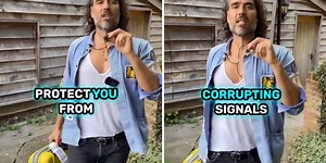 Russell Brand is now flogging a 'magical amulet' that costs $240