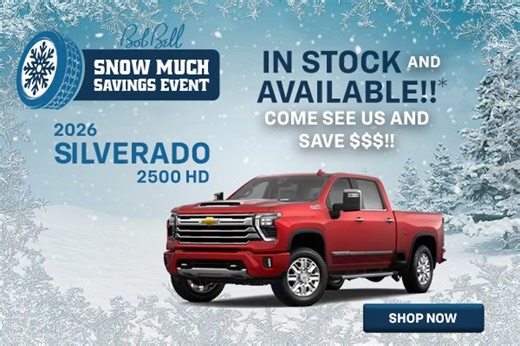 New Year! New Car! New Deal! Kick off the year in style with incredible savings on your favorite Chevrolet models. | Bob Bell Automotive