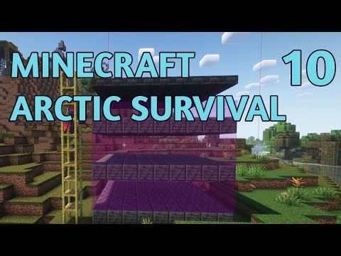 Arctic Survival EP10: Nether Farm and Cpt. Johnny Witch Farm