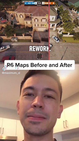 R6 House Rework: Before and After Comparison