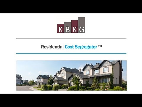 Residential Cost Segregator® & Partial Disposition Calculator Demo