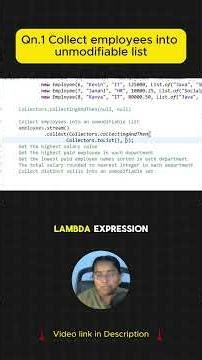 Unmodifiable List in Java 🔥 | Streams API Trick