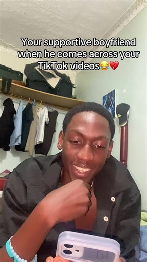 Supportive Boyfriend Reacts to TikTok Videos