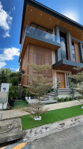 Elegant and Fully-Furnished House and Lot For Sale in South Forbes Silang Cavite (Near Nuvali Laguna) “Your Future Home Awaits You” Lot Area: 319 Sqm Floor Area: 700 Sqm Property Details: • 6 Bedrooms • 7 Toilet & Bath • 2 Car Garage • Three-Storey • Smart Home operated by Alexa (Automation Lighting, Curtain/Blinds, Multiroom Audio System, CCTV, Wi-Fi, Solar Panel integration, TV Control, Aircon Control, Pool with features) • Swimming Pool (3.55M x 4.35M) with Two Water Falls Features/Pool Pump 