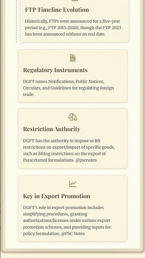 Role of Directorate General of Foreign Trade DGFT in Export Promotion