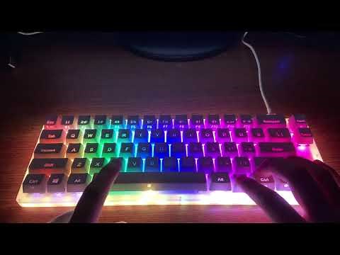 Womier K66 RGB Light Show