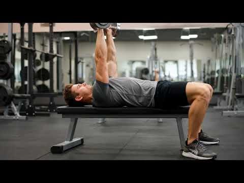 Flat Bench Dumbbell Press | Proper Form & Chest Exercise Demo