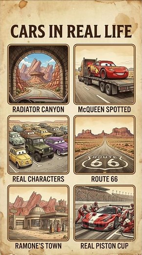 Cars Movie Places That Shouldn't Be Real