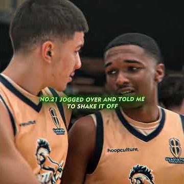 Knee's shot, three seconds—all or nothing from deep.#movie #film #basketball