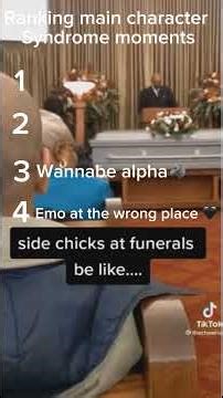 Ranking main character syndrome moments #funny #ranking #maincharacterenergy #emo￼