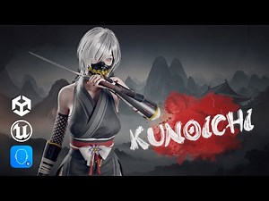 Kunoichi 3D Character – Game-Ready Ninja Assassin ┃ Video Preview ┃