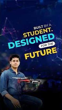 This Student Built a Machine That Can Fly AND Drive | Amity University Noida