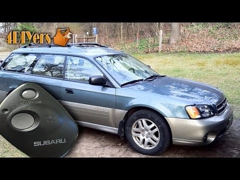DIY: Subaru Keyless Entry Horn Enable/Disable