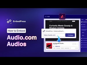 How to Embed Audiocom Audio in WordPress?