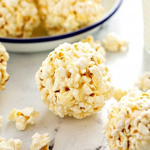 109K views · 296 reactions | FULL RECIPE  https://bellyfull.net/popcorn-balls-recipe/ Old Fashioned Popcorn Balls from your childhood! This classic recipe is easy, sticky sweet, delicious, and timeless. Great for a party, holiday, or any occasion. Loved by kids and adults alike! | Belly Full | Facebook