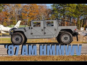 1987 AM General Humvee HMMWV Video Segment
