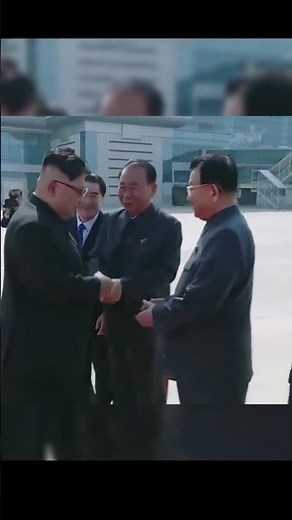 Kim Jong Un Treated Like an Emperor Before Flight ✈️👑#kimjongun #northkorea #respect