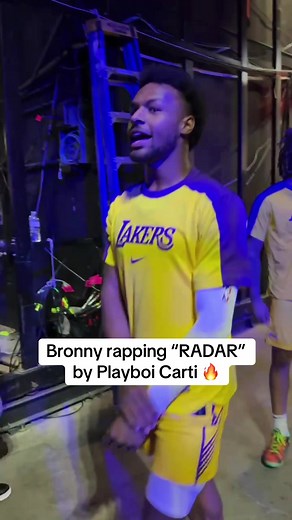 Bronny bars 👀 #bronny #playboicarti #lakers #nba #rap | radar playboi carti