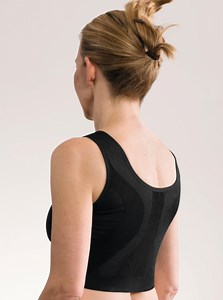 Amoena Leyla Seamless Surgical Bra - Black