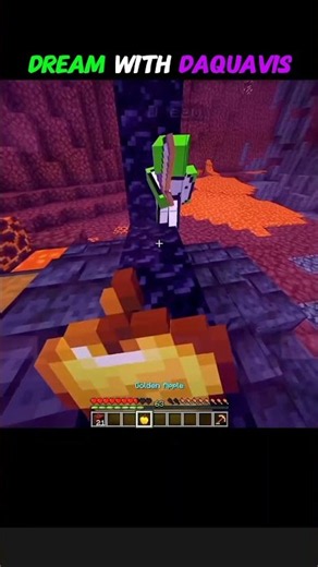 Dream with Daquavis vs Dream with Technoblade 💀🔥 #minecraft #shorts