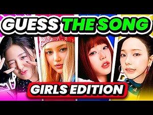 GUESS THE KPOP SONG (GIRLS EDITION) 🌸 Guess The Kpop Song in 3 Seconds - KPOP QUIZ 2024