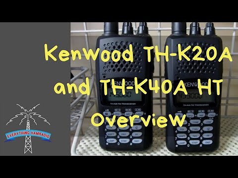 Kenwood TH-K20A 2 Meter HT Overview