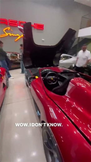 Tech Driven… Ferrari SP1 Monza #nowthatisdope