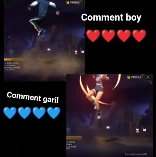 #freefire garil vs boy