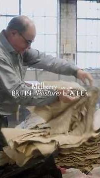 Mulberry, made with British Pasture Leather.