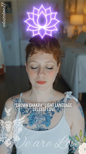 "Crown Chakra" Light Language 💫 #lightlanguage #crownchakrahealing #crown