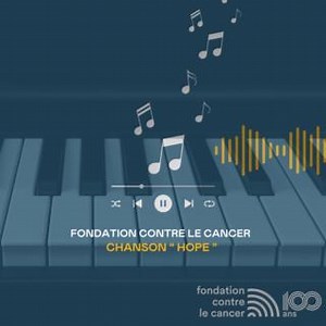 🎶 Une belle chanson pleine d’espoir a été écrite et offerte pour la Fondation contre le Cancer. L’écriture de ✨Hope✨ a été marquée par une rencontre touchante et inspirante avec une jeune femme atteinte d’un cancer du sein. 🙏 Les droits de la chanson sont donc reversés à la Fondation contre le Cancer pour faire reculer la maladie. Alors, si vous connaissez une personne qui se bat contre la maladie, un proche, un soignant ou un chercheur, n'hésitez pas à la partager ! La chanson est disponible 