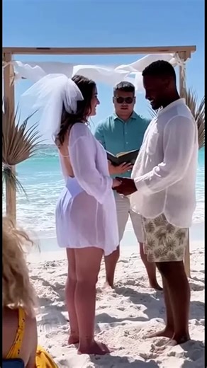 Epic Beach Wedding Fail Caught on Camera