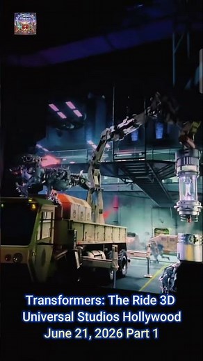 Transformers The Ride 3D Universal Studios Hollywood Part 1 #universalstudios #transformers