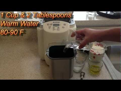 How to make Pizza Dough Recipe Breadman Bread Machine