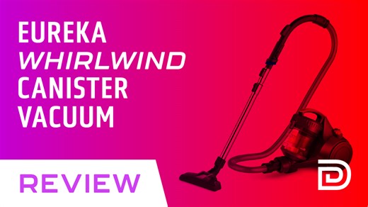 Watch Eureka Whirlwind Bagless Canister Vacuum Cleaner Review on Amazon Live