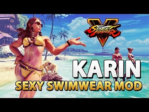 Custom Karin Sexy Swimsuit (C4) - Street Fighter V Mod